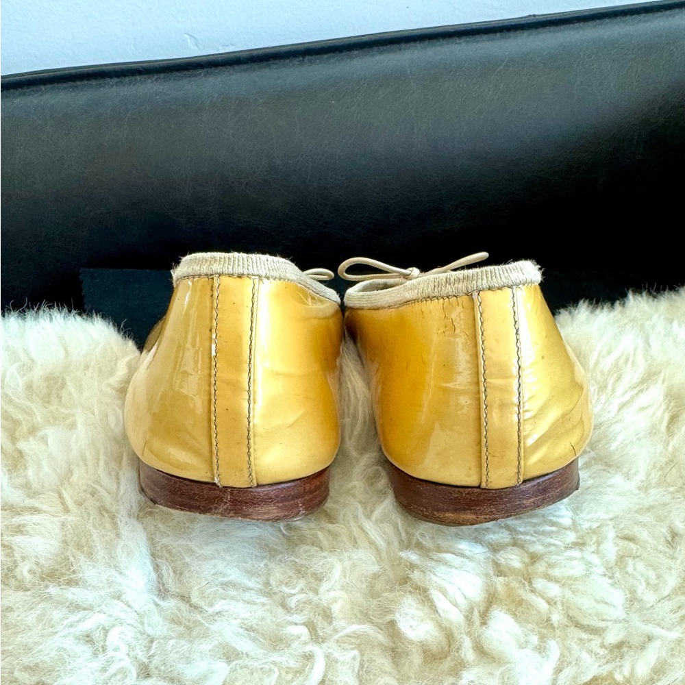 Chanel Gold Ballerina Flats - Picture 7 of 12